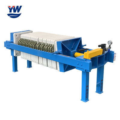 Manuel industriel d'équipement de filtre-presse de plat de filtre-presse de traitement des eaux usées et de cadre