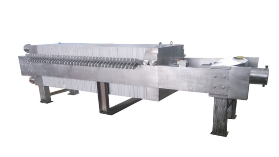 Filtre-presse de l'industrie alimentaire solides solubles de filtre-presse de membrane de l'acier inoxydable 304 pharmaceutique