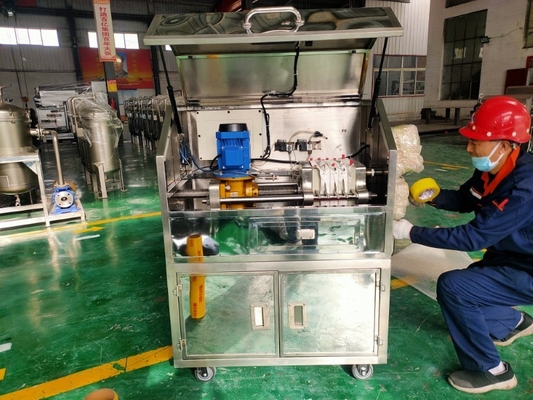 Machine portative de presse de boue de Membrane Type Filter d'eaux usées pilotes de presse