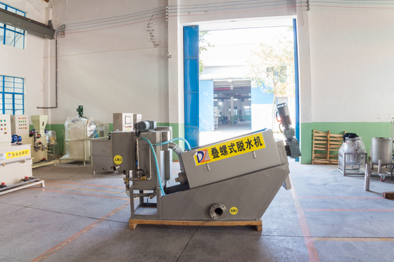Machine d'assèchement de boue de filtre de presse à vis pour des pièces de rechange de filtre-presse de traitement des eaux usées