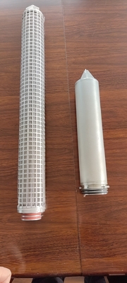 Acier inoxydable Rod Filter Cartridge titanique pièces de rechange de filtre-presse de gaz d'eau de 0,22 microns