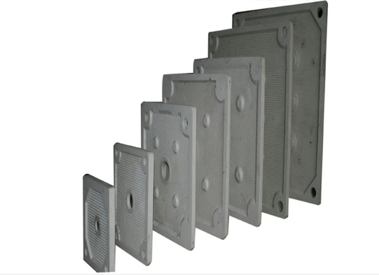 pièces de filtre-presse de solide-liquide de fabricants de plat de filtre-presse de 630/800/870/1000/1250mm