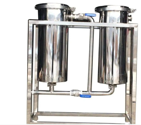 Filtre à manches de l'acier inoxydable 304 pour le bain d'eau diesel de puits de rivière d'huile liquide de l'eau de ciment d'usine de RO