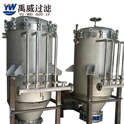 Le type purification de bougie d'eau mire les cartouches revêtues entièrement automatiques de SS304/316 solides solubles
